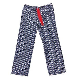 Vineyard Vines Loungewear Pants S Holiday Printed Comfy Straight Leg  Pull On